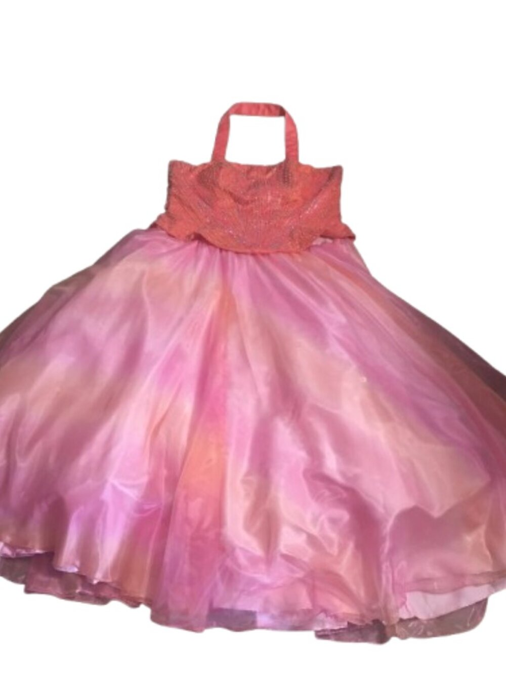 Mystique Evening Gown Bridesmaid or Prom Dress Size 20 Sherbert Color